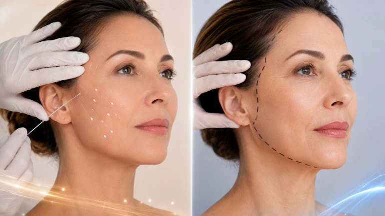 Thread Lift vs Facelift: Which Is Right for You & What Are the Risks?